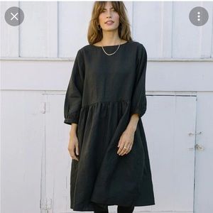 Tradlands Nova Dress Black Long Sleeve XS